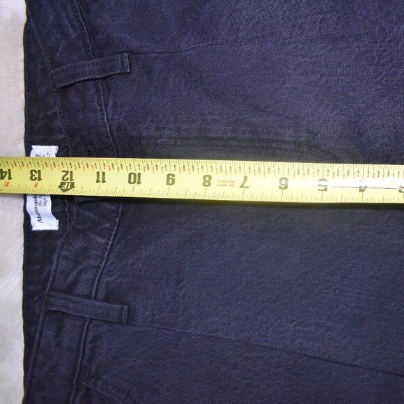 Abercrombie Black High Rise Wide Leg Jeans Size 29/8 Loose Fit Baggy Y2K Style - Picture 5 of 10